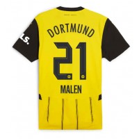 Borussia Dortmund Donyell Malen #21 Domaci Dres 2024-25 Kratak Rukav